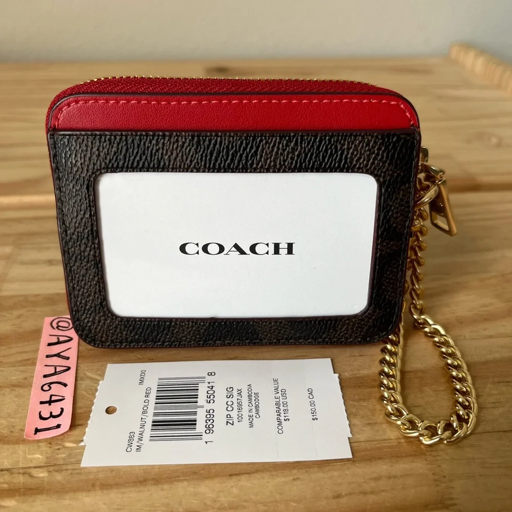 Coach card case🎈🎈 - Picture 2 of 9
